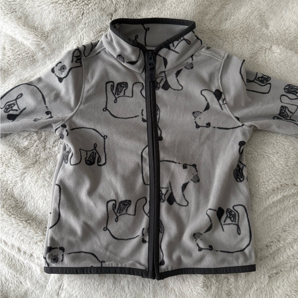 NWOT - Gray Fleece Jacket